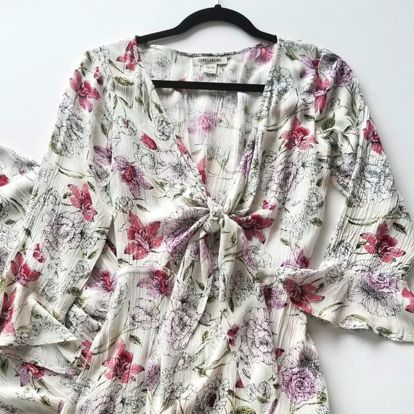 Billabong Forever Lust Maxi Dress Floral Small - Picture 7 of 9